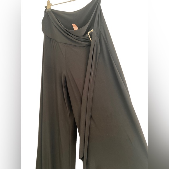 Minx Women’s Straight Wide Leg Pants with . Size XL Color Black - Picture 13 of 13